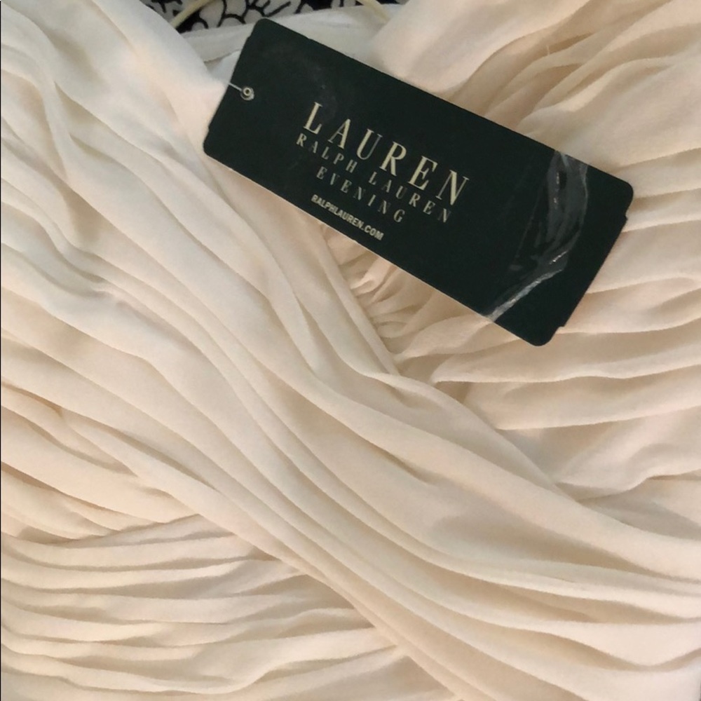 Ralph Lauren ivory evening gown - Picture 6 of 9